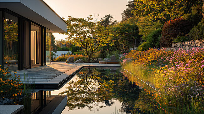 Boymann - Privatgarten 1 -architektonisch modern