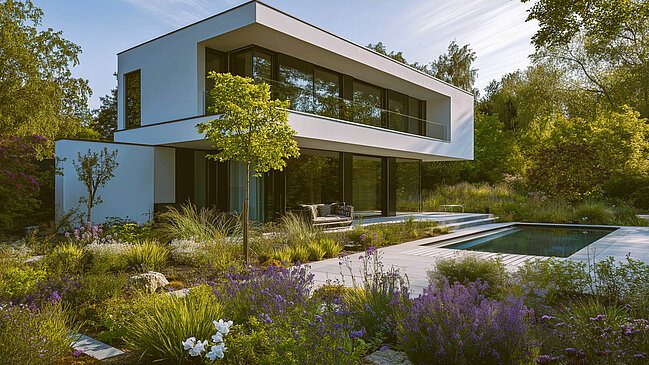 Boymann - Privatgarten 5 -architektonisch modern