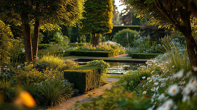 Boymann - Privatgarten 7 -architektonisch modern