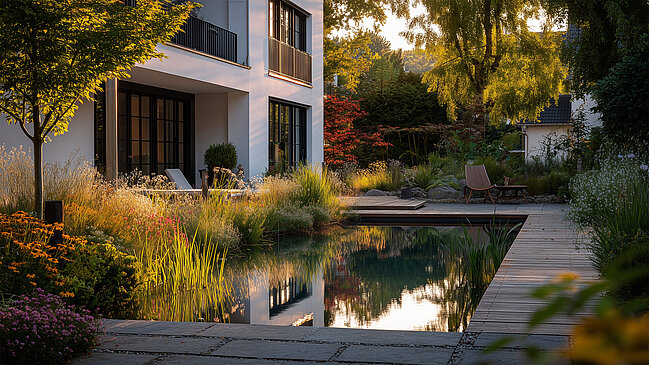 Boymann - Privatgarten 6 -architektonisch modern